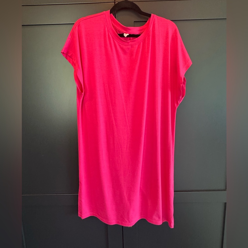 Pink Tshirt dress